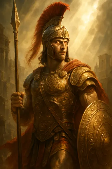 Achilleus – AI ilustrace