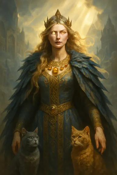 Freyja – AI ilustrace