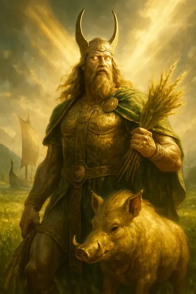 Freyr – AI ilustrace
