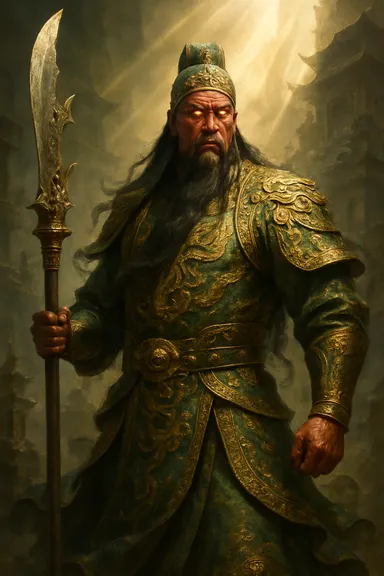 Kuan Ti – AI ilustrace