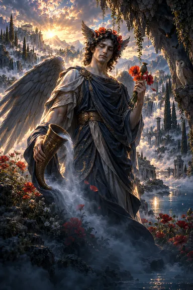 Hypnos – AI ilustrace