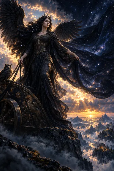 Nyx – AI ilustrace