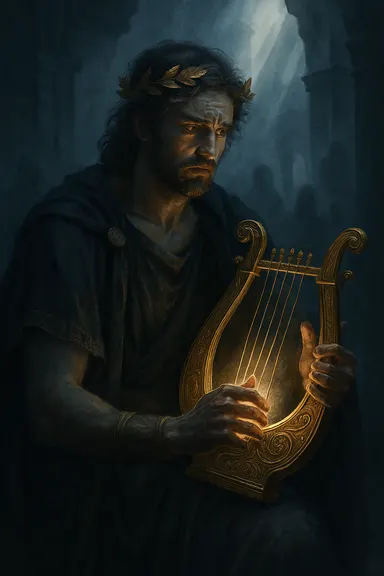 Orfeus – AI ilustrace