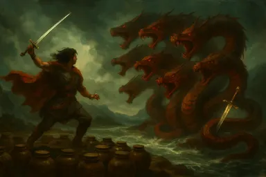 Susanoo a drak Jamata-no-Oroči
