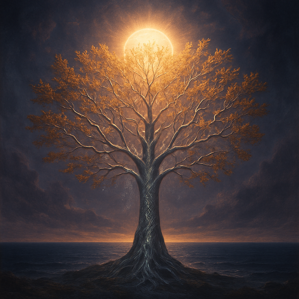 Austras koks (strom slunce)