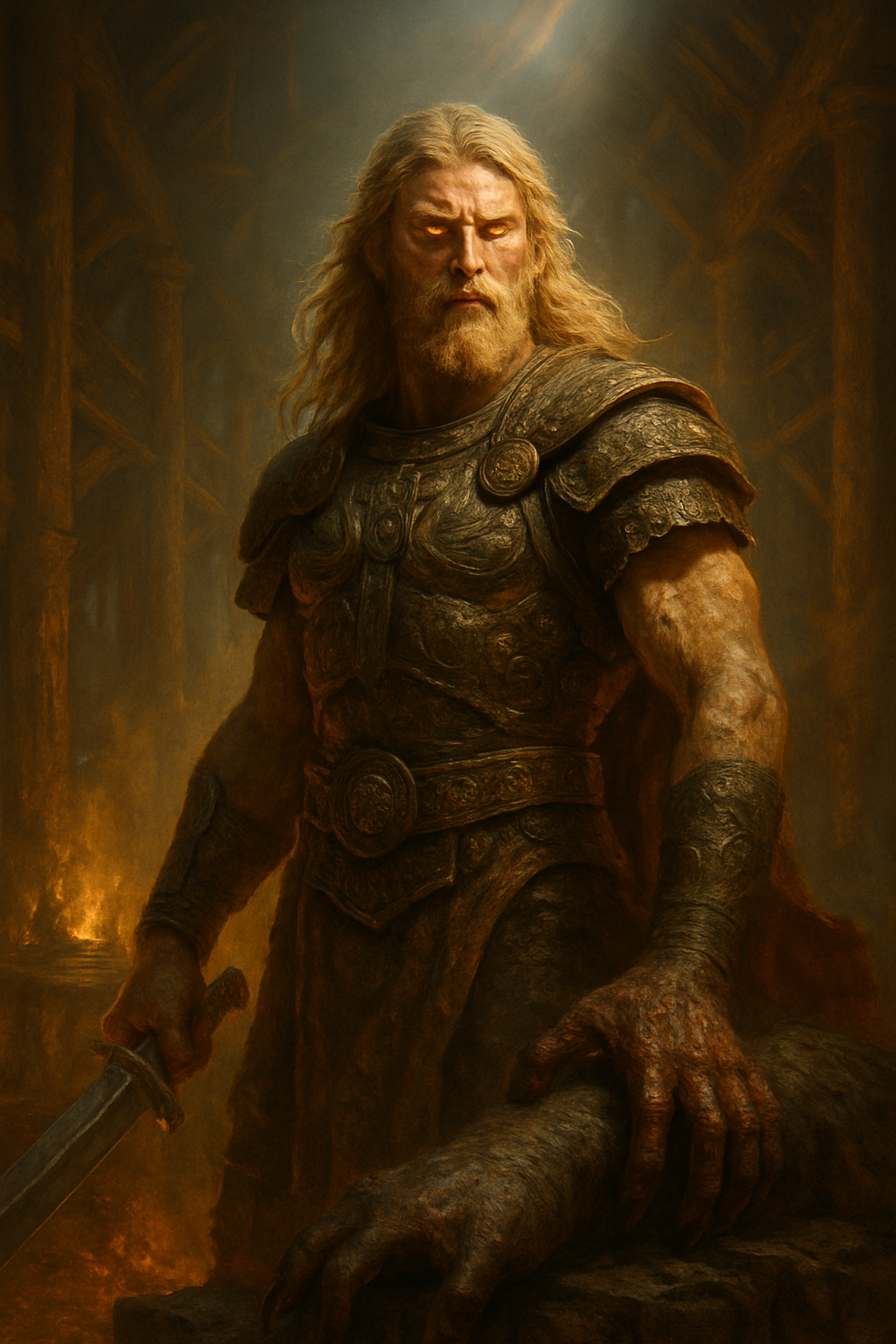 Béowulf – AI ilustrace