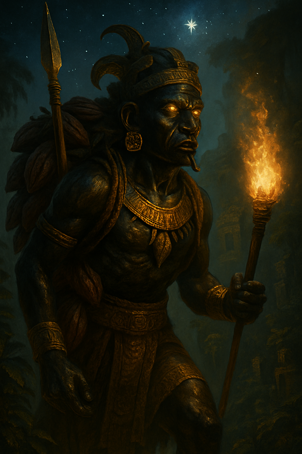 Ek Chuaj – AI ilustrace