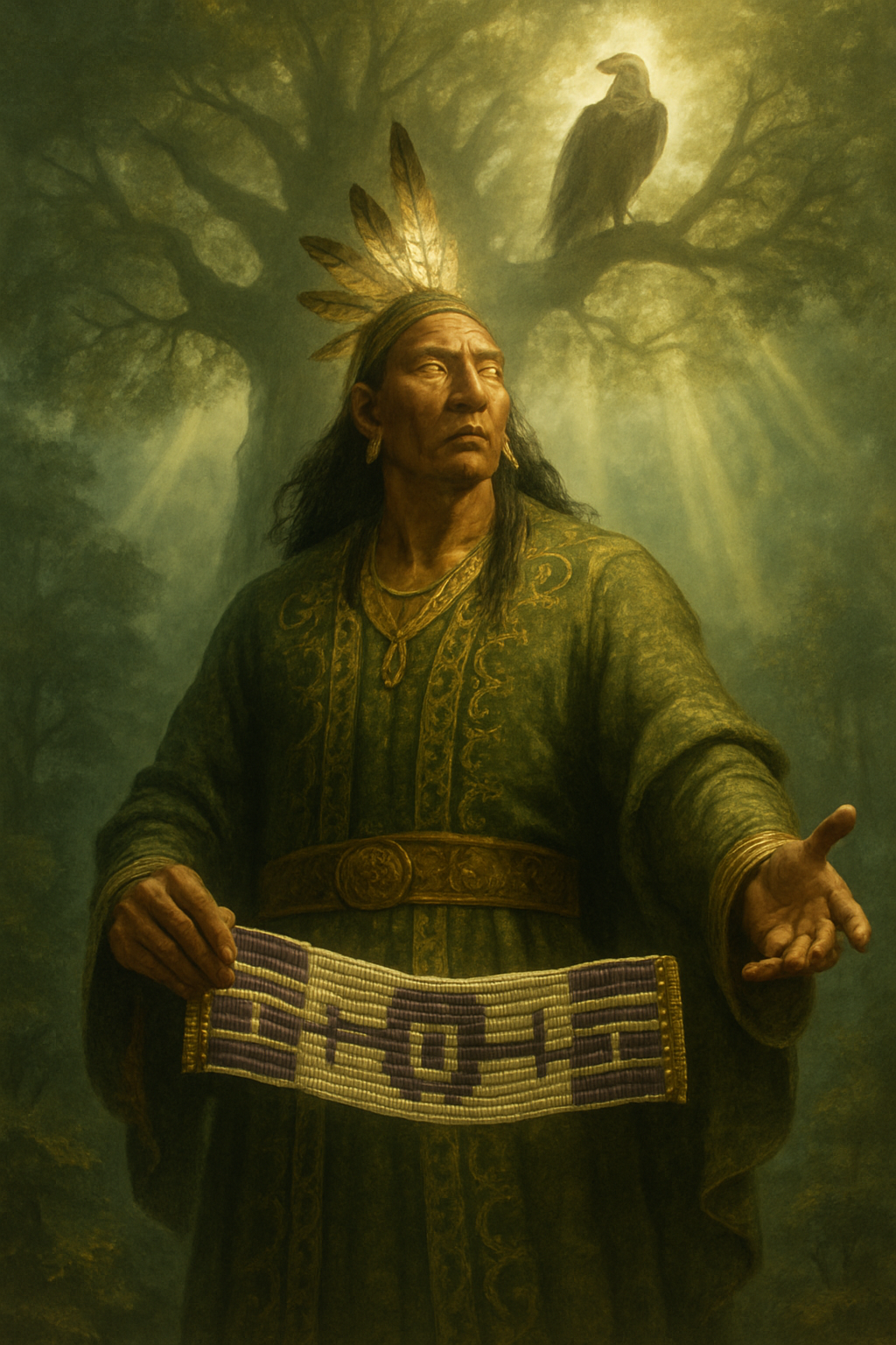 Hiawatha – AI ilustrace