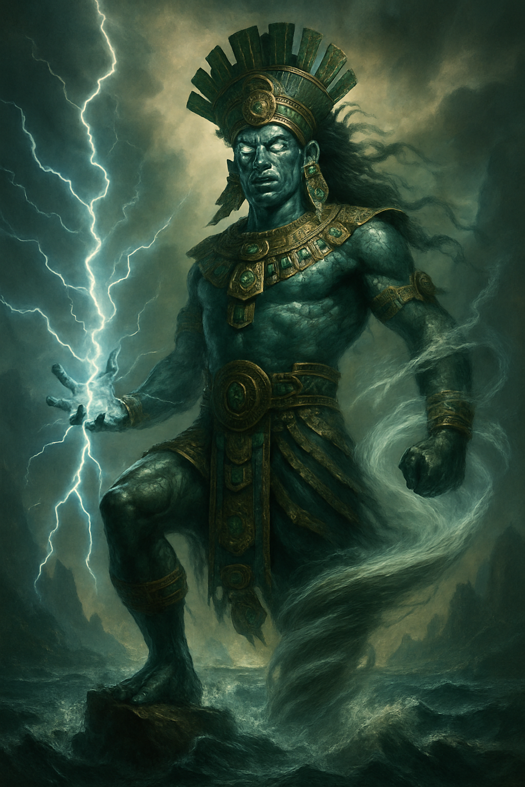 Hurakán – AI ilustrace