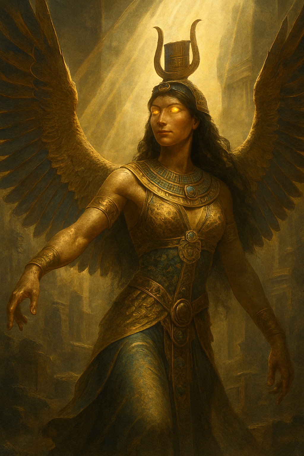 Isis – AI ilustrace