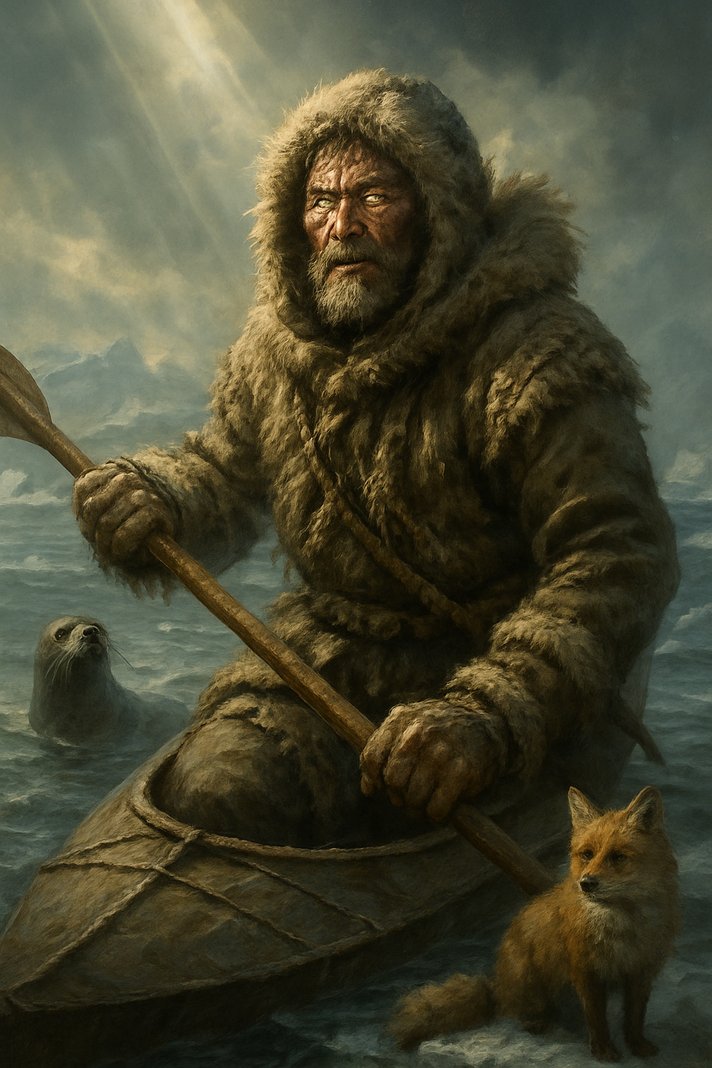 Kiviuq – AI ilustrace