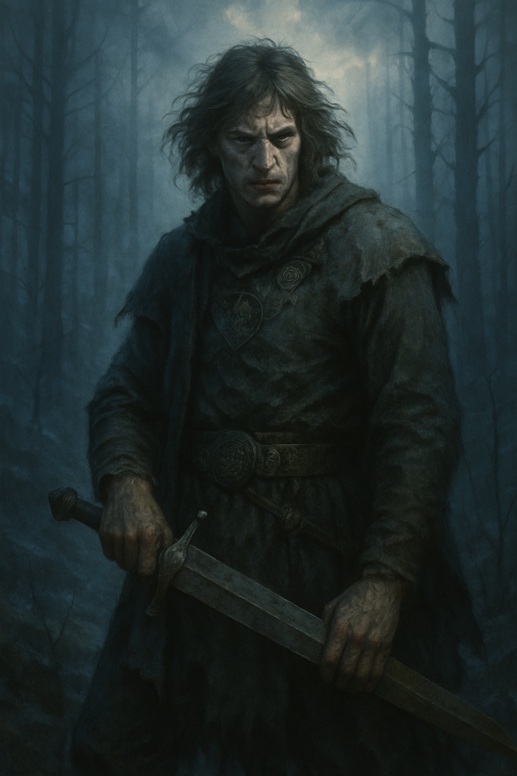 Kullervo – AI ilustrace