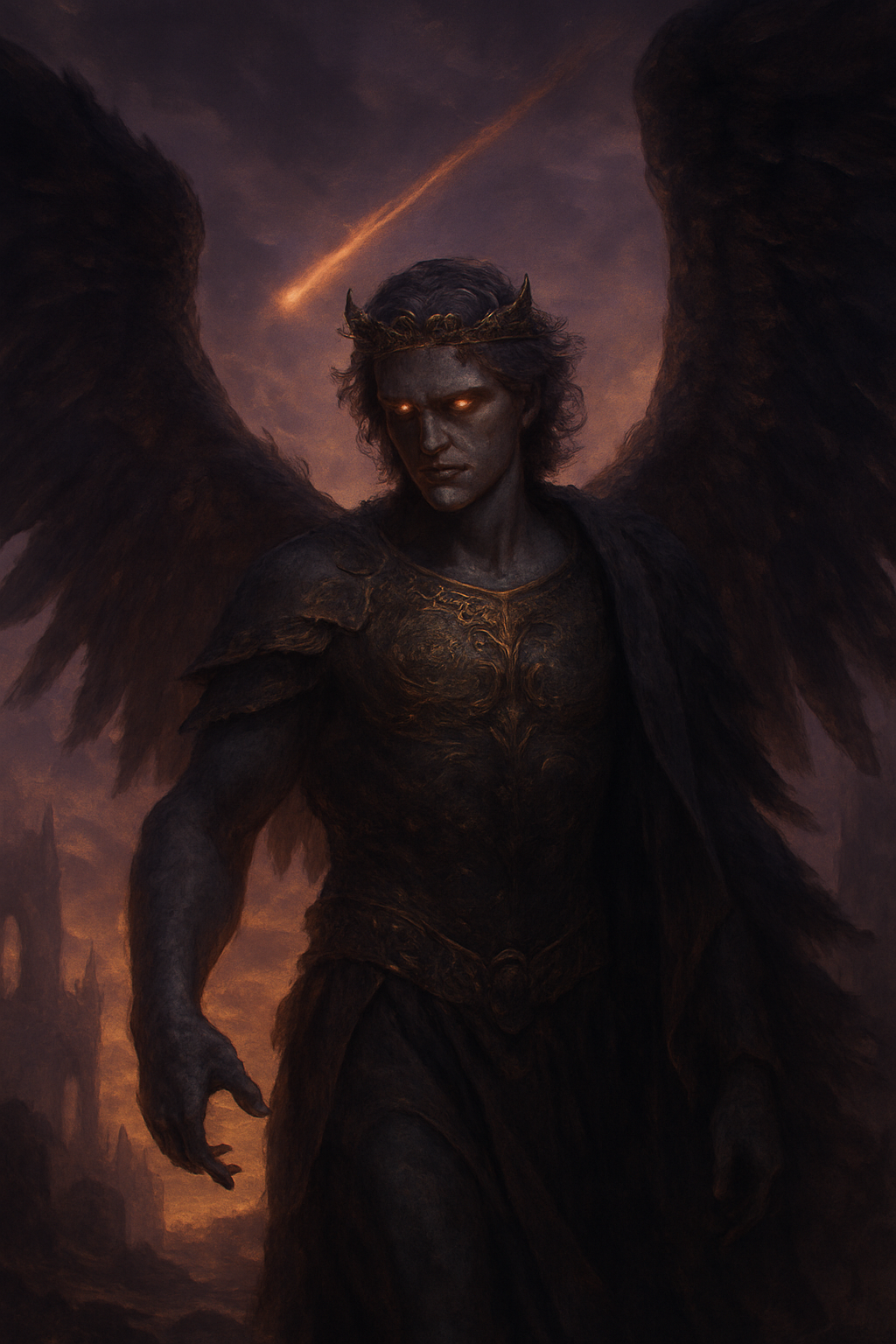 Lucifer – AI ilustrace