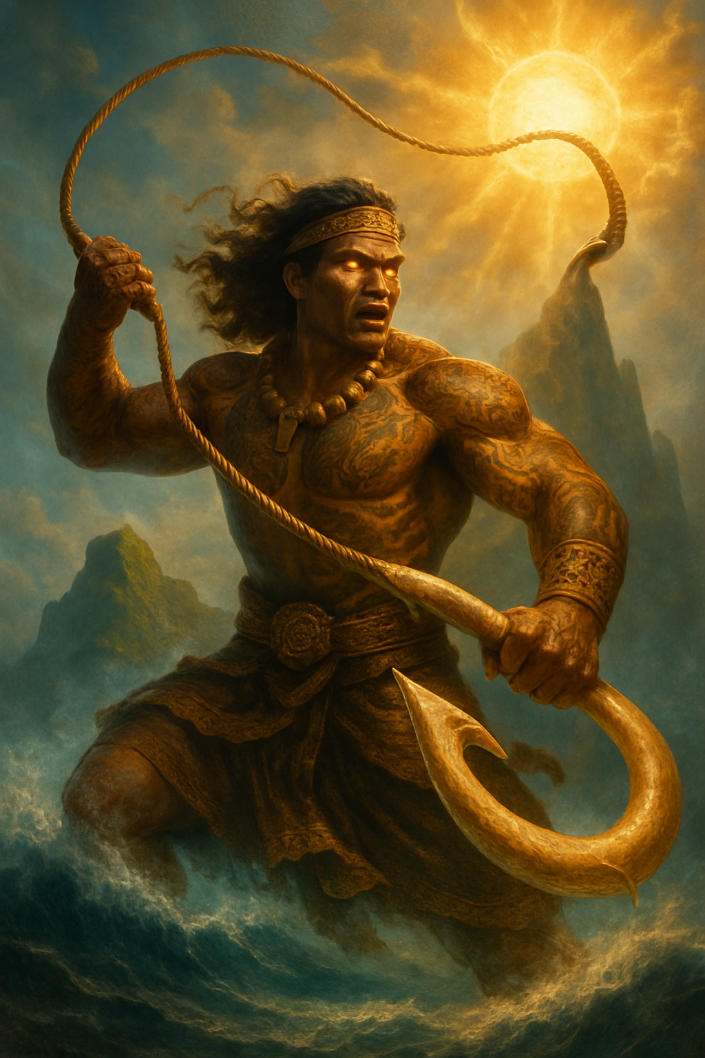 Māui – AI ilustrace