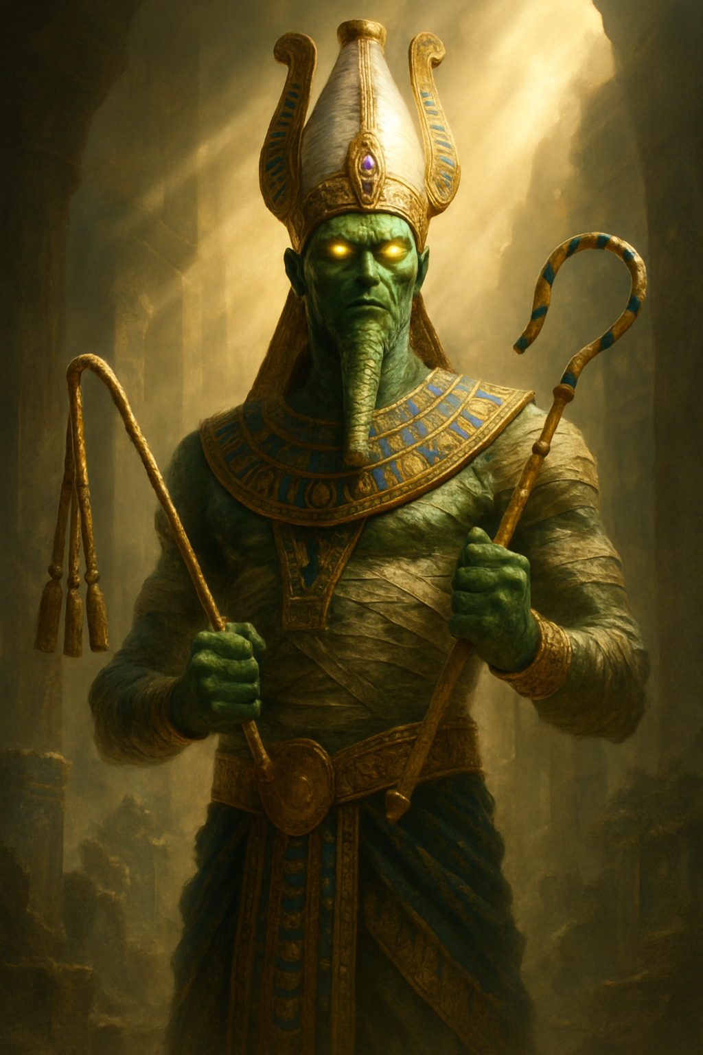 Osiris – AI ilustrace