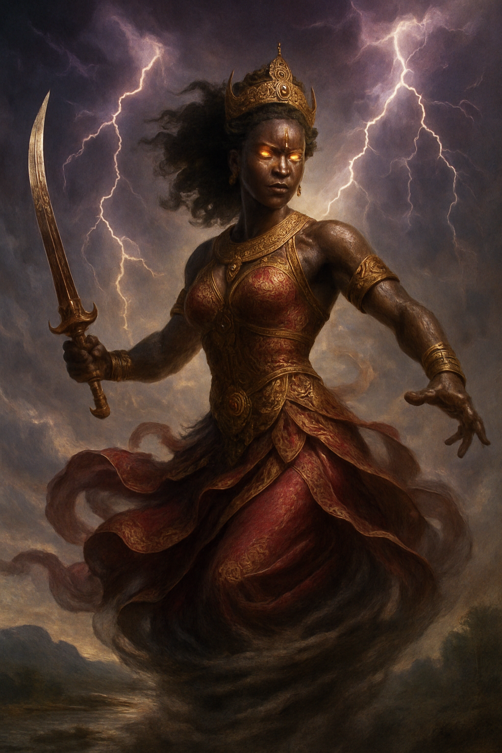 Ọya – AI ilustrace
