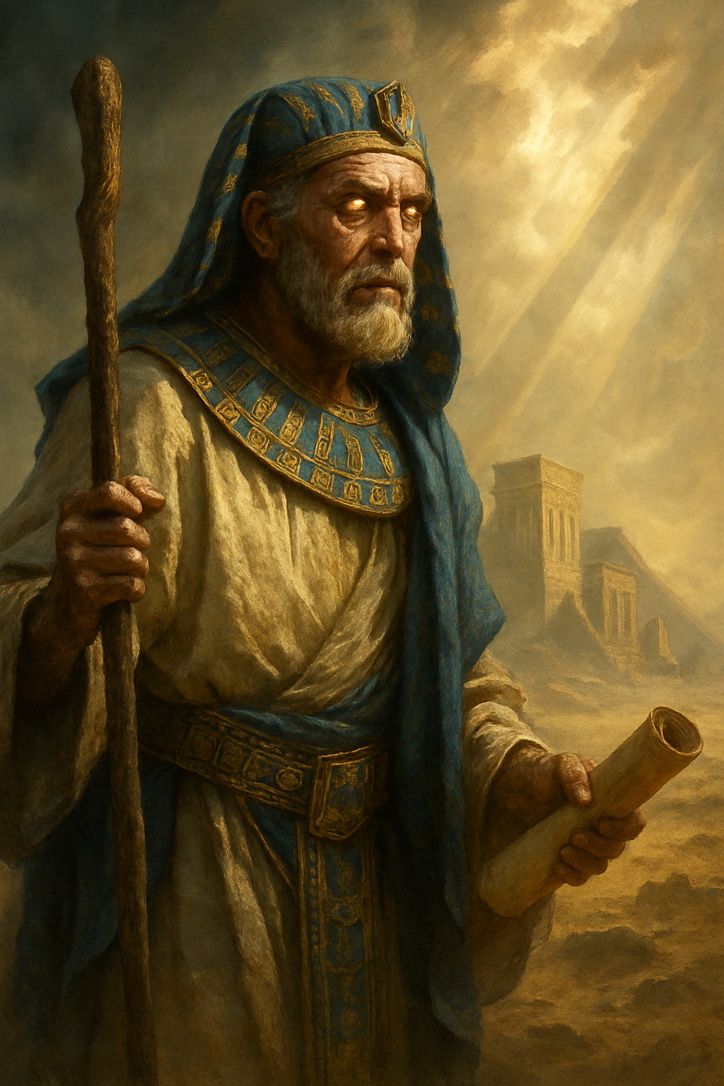 Sinuhet – AI ilustrace