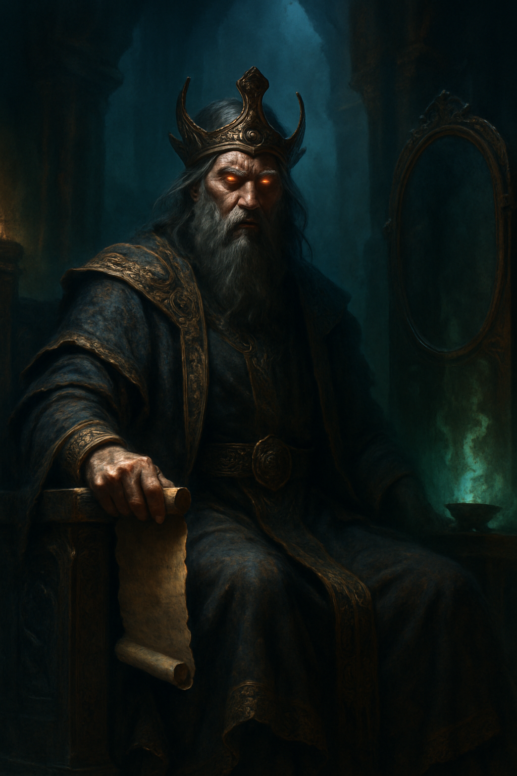 Yan Wang – AI ilustrace