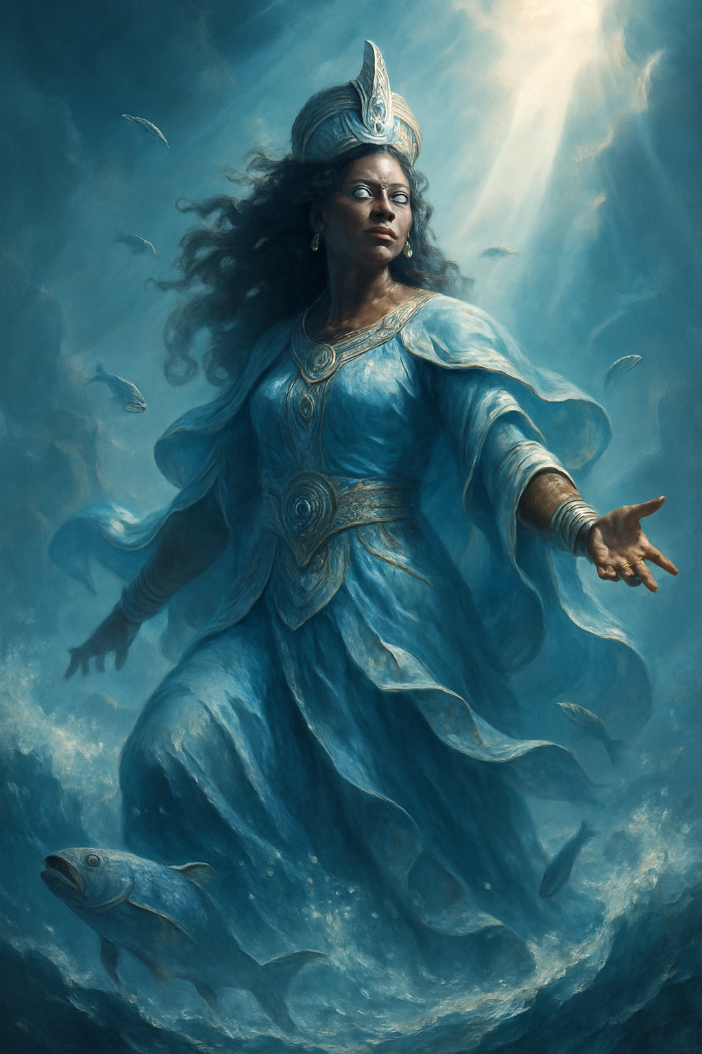 Yemoja – AI ilustrace