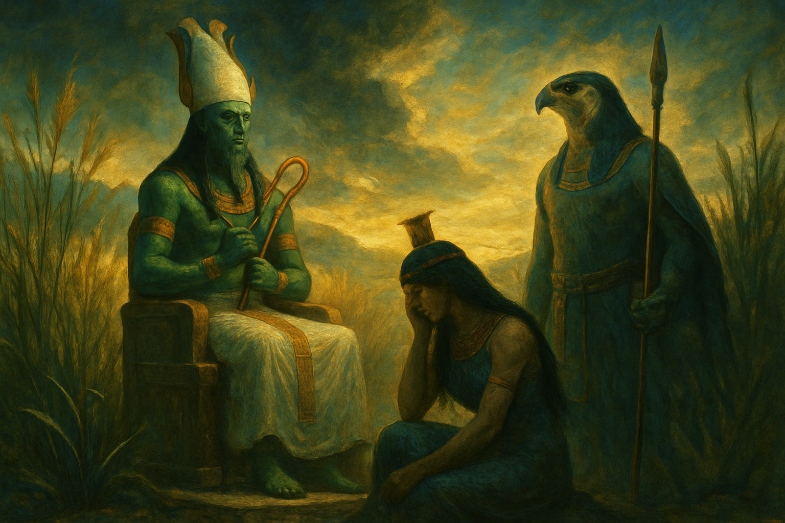 Osiris, Isis a Hor