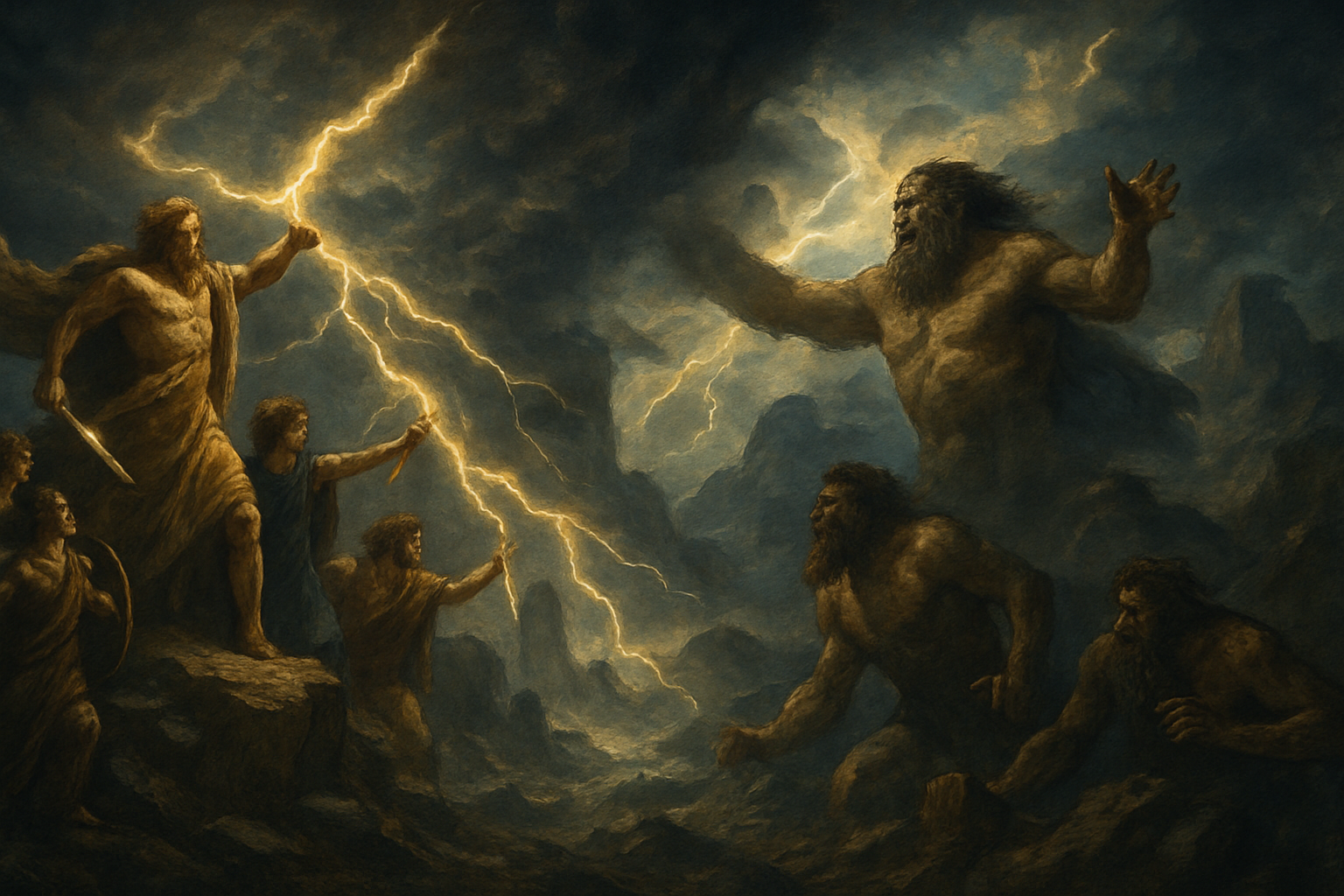 Titanomachie – válka bohů a Titánů