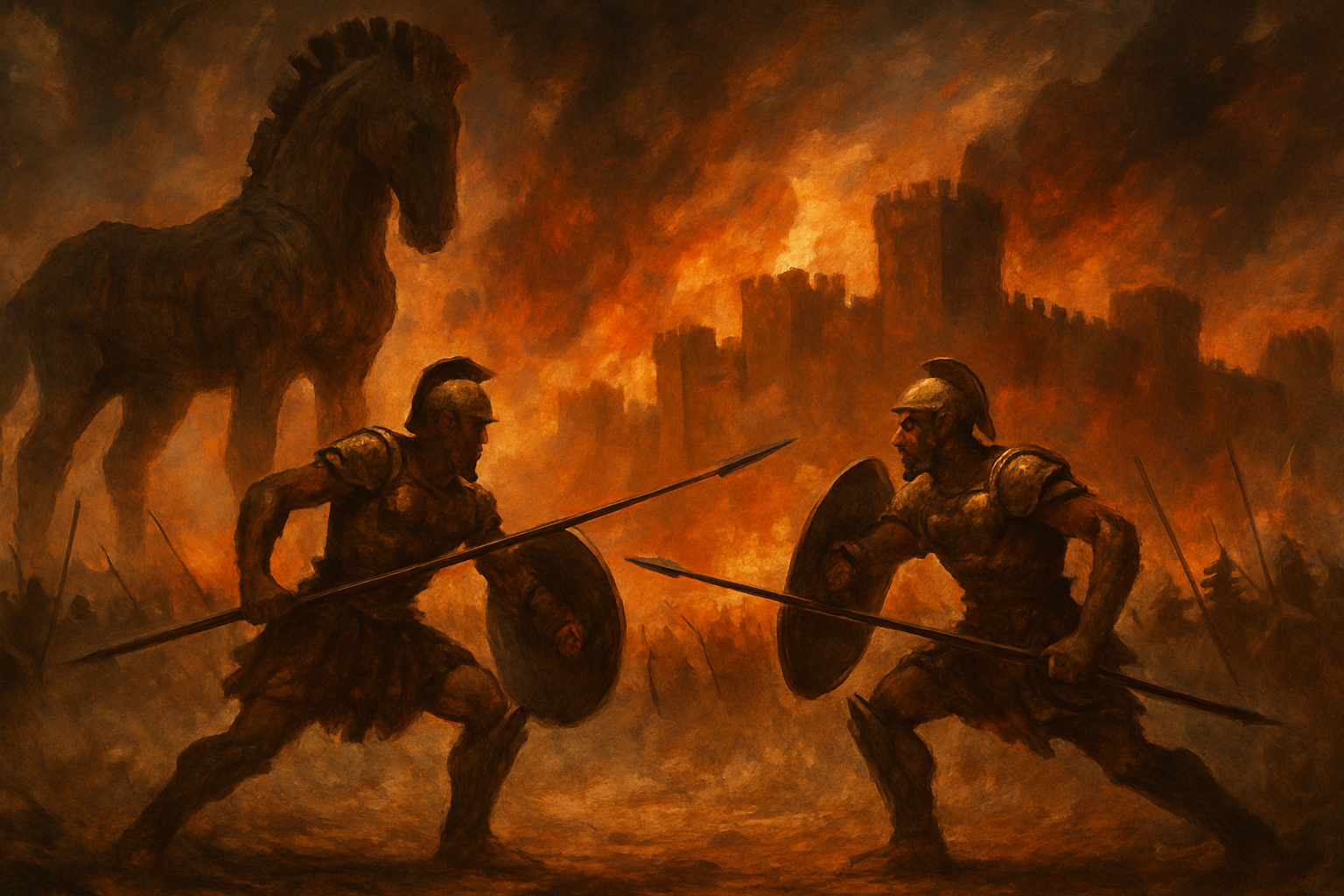 Trojská válka – Hektór a Achilleus